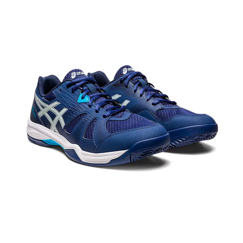 Tênis ASICS Masculino 1041A302.404 42.5 Gel Padel Pro 5 - Indigo Blue/Light Sage