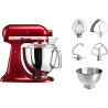 Batedeira KitchenAid 5KSM175PSECA Com Tigela Extra 10 Velocidades 300W 4.8L 220V  Maçã Doce