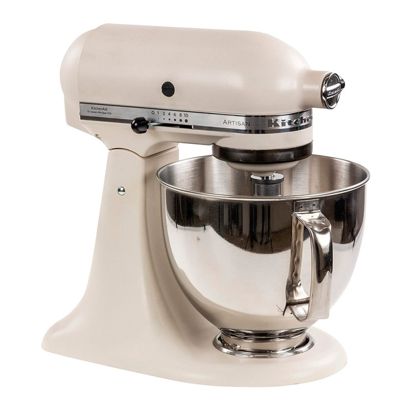 Batedeira KitchenAid 5KSM175PSEFL Com Tigela Extra 10 Velocidades  300W 4.8L 220V  Bege