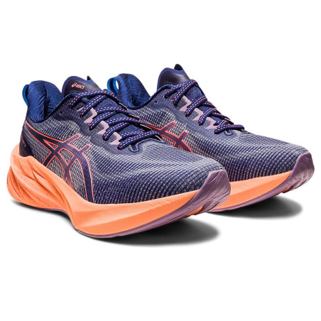 Tênis ASICS Feminina 1012B410.400 34 Novablast 3 LE Indigo Blue/Papaya