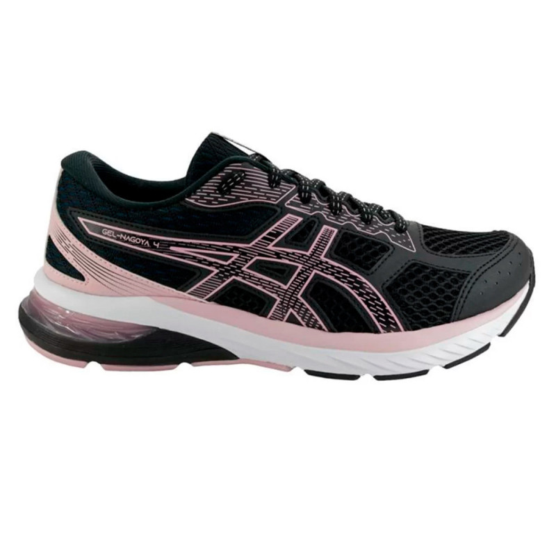 Tênis ASICS Feminina 1012B334.001 34 Gel Nagoya 4 - Black/Barely Rose