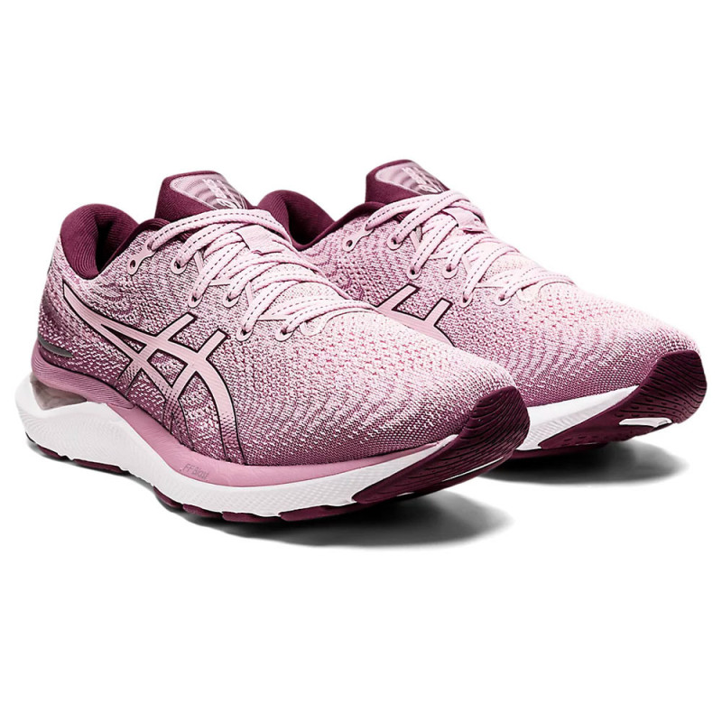Tênis ASICS Feminina 1012B206.700 38 Gel Cumulus 24 Barely Rose/Deep Plum