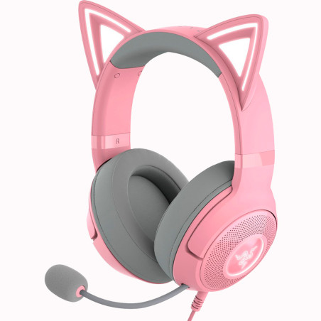 Headset Razer Kraken Kitty V2 USB - Preto RZ04-04730200-R3U1