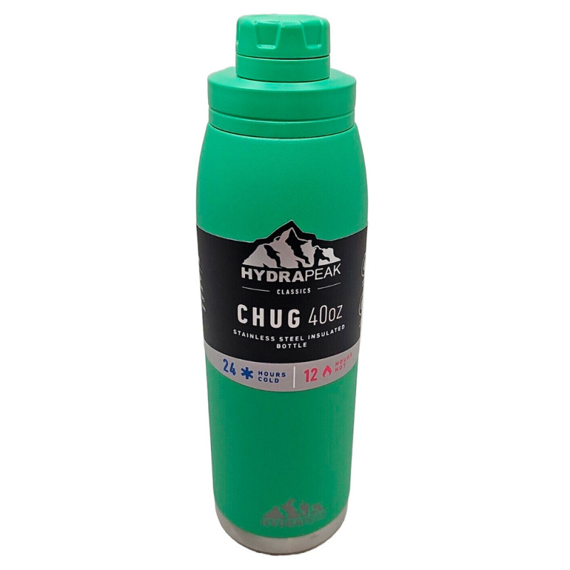 Garrafa Térmica Hydrapeak HP-CHUG-40 1.2L Jade em Aço Inox 18/8
