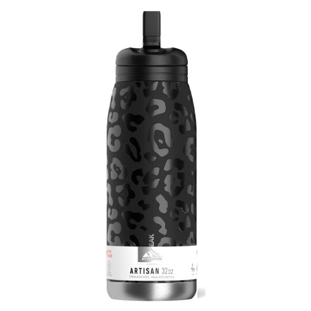 Garrafa Térmica HP-FLOW-32 Hydrapeak 946ML - Black Leopard