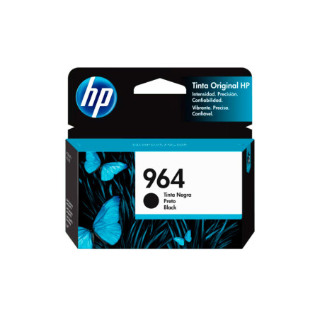 Cartucho HP 964 Negro (3JA53AL) para OfficeJet Pro - 700 páginas