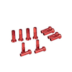 BIKE NIPPLES ZTTO ALUMINIO RED -