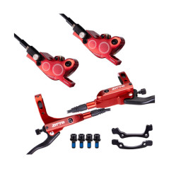 ZTTO M840 RED Hydraulic Disc Brake 4-Piston for MTB