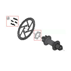 ZTTO Boost Adapter 6F for 15mm Thru Axle Hubs...