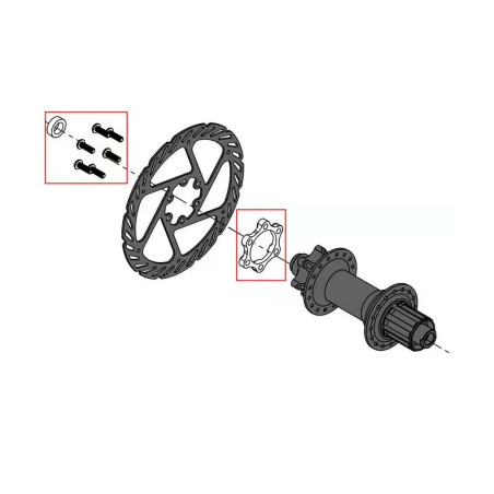 BIKE CUBO - ADAPTADOR BOOST ZTTO 6F -