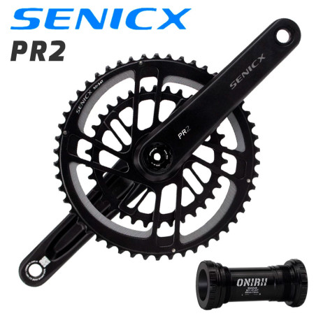 BIKE CRANKSET ROAD SENICX PR2 12V 52/36T X 170 -