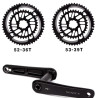 BIKE CRANKSET ROAD SENICX PR2 11V 52/36T X 170 -