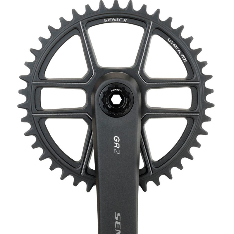 BIKE CRANKSET MTB SENICX FM1 12V 36T X 170 -