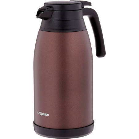 Marrom Garrafa Térmica Zojirushi SH-RA19TA 1.9L – em aço