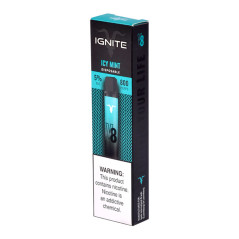 Vape Descartável Ignite V8 800 Puffs Icy Mint - 5% Nicotina 500 mAh