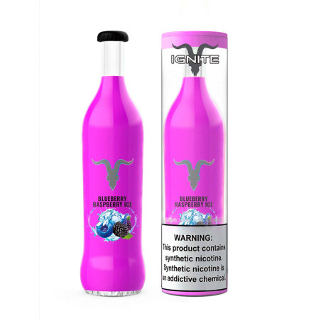 Vape Descartável Ignite V25 2500 Puffs Blueberry Raspberry Ice - 5% Nicotina 1.000mAh