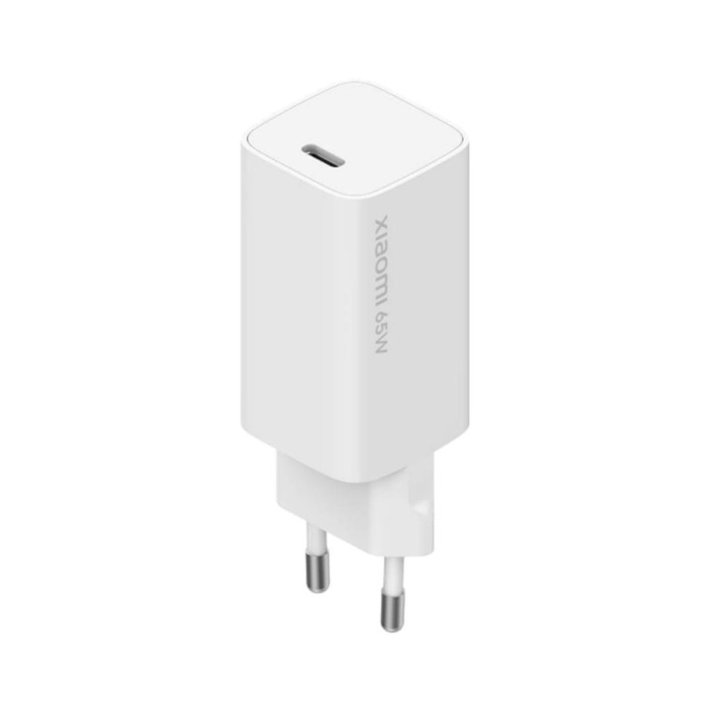 Carregador de Parede Xiaomi MI 65W GAN USB-C Fast Branco - 29188 BHR4499GL AD65G-EU
