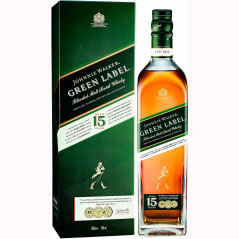 Johnnie Walker Green Label 15 Years Scotch 750ML - 43%