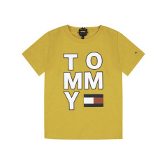 Camiseta Tommy Hilfiger Infantil Masculino M/C...