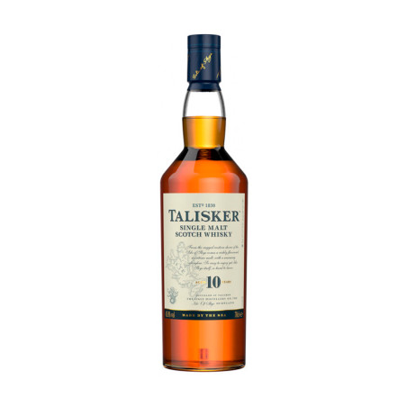 Talisker 10 Years Single Malt Whisky 1L - Smoky Flavor