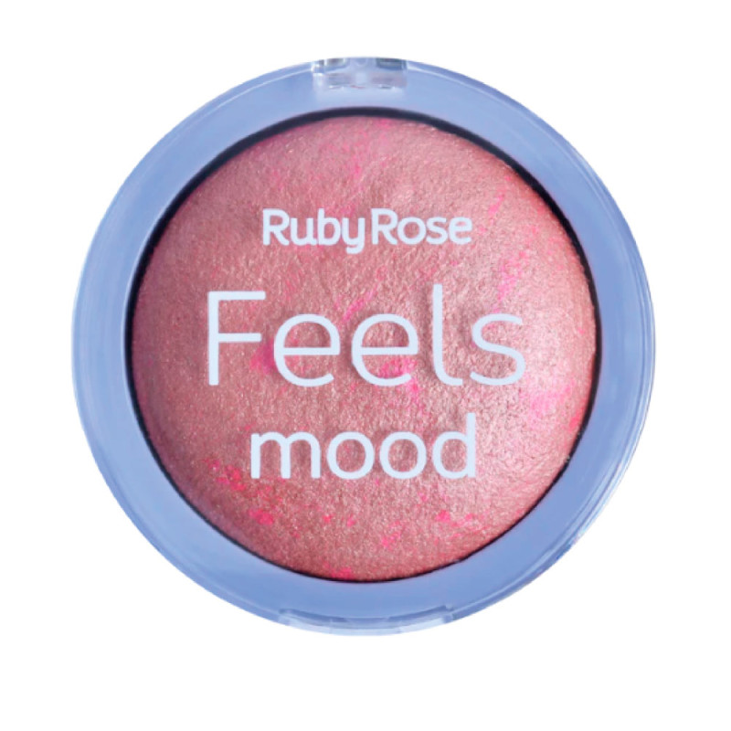 Blush em Pó  Ruby Rose Mabrble Feels Mood HB 6117