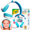 Fone de Ouvido Crayola CR-BT200H(L) Bluetooth - Azul