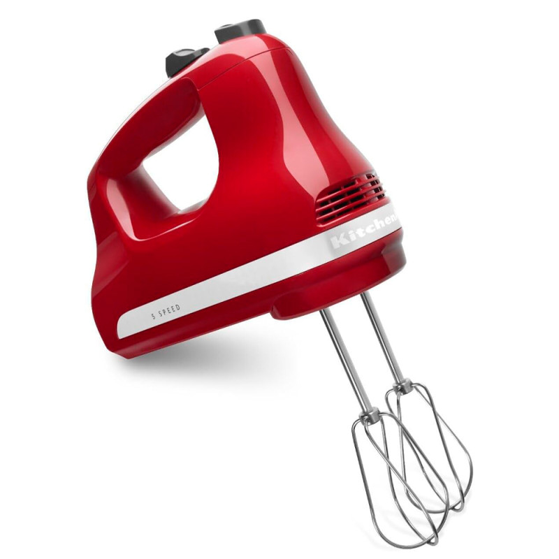Batedeira de Mão KitchenAid Ultra Power 5 Velocidades 110V Vermelho - KHM512ER