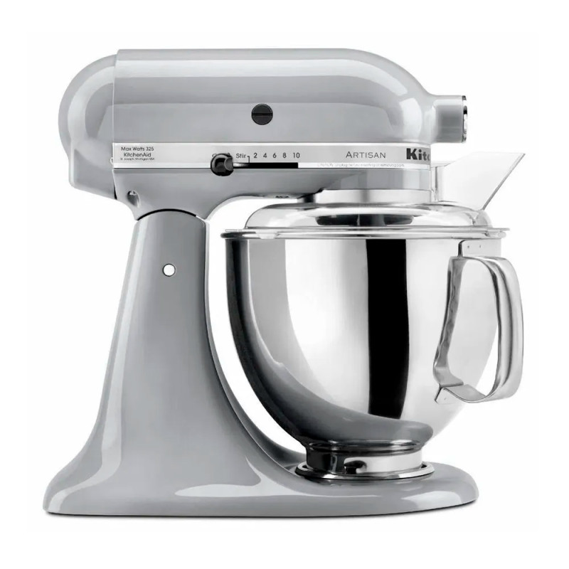 Batedeira KitchenAid Artisan 4.8L 10 Velocidades 220V 50/60Hz Cromo Metálico - 5KSM150PSEMC