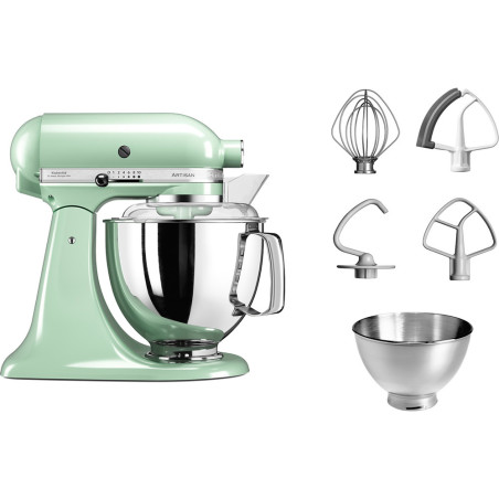 Batedeira KitchenAid Artisan Plus Tigela Extra 220V 50/60Hz Pistache - 5KSM175PSEPT