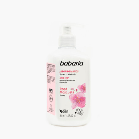 Babaria Rosehip Oil Hand Soap 500ML - Intensive Hydration Care
