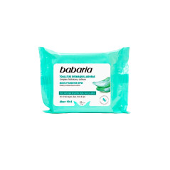 Babaria Aloe Vera Makeup Remover Wipes Pack of 25 Units