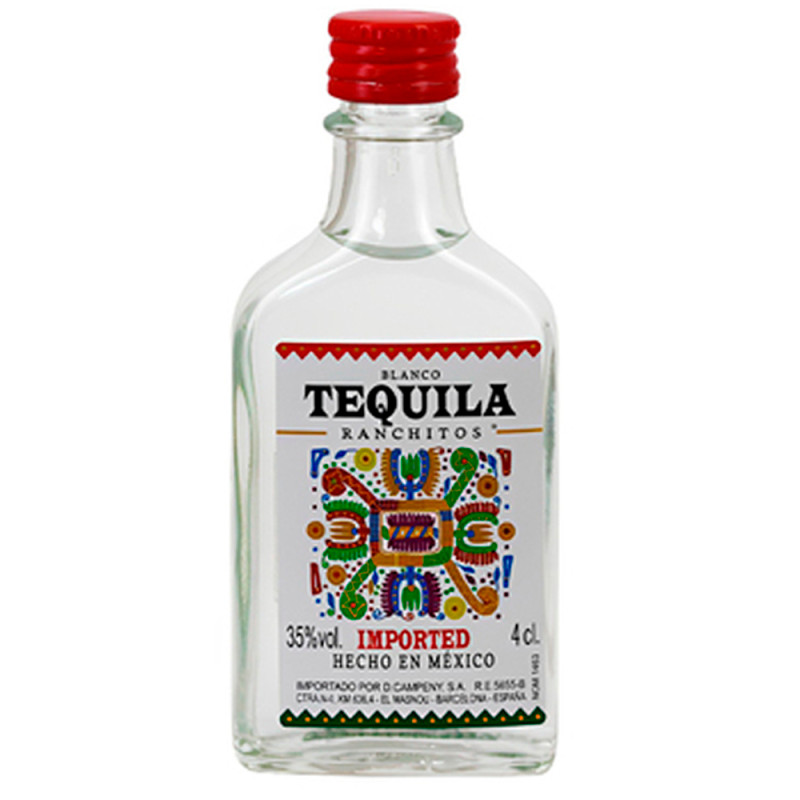 Tequila Ranchitos White Miniatura 40ML