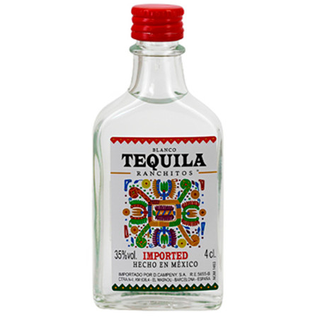 Tequila Ranchitos White Miniatura 40ML