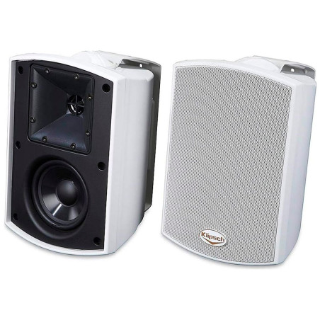 Klipsch AW-400 Outdoor Speakers White (Pair) - Durable