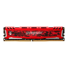 Memória RAM DDR4 Crucial Ballistix  4GB 2400M Vermelho -...