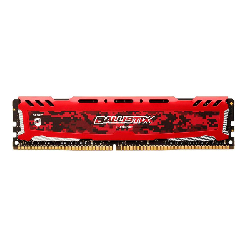 Memória RAM DDR4 Crucial Ballistix  4GB 2400M Vermelho - BLS4G4D240FSE