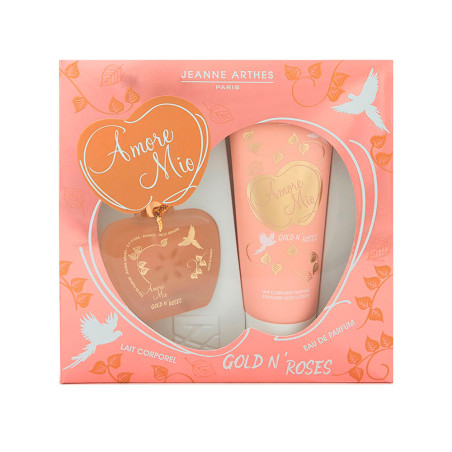Perfume Jeanne Arthes Amore Mio Gold N' Roses Eau de Parfum Feminino 100ML + Loção Corporal 100ML