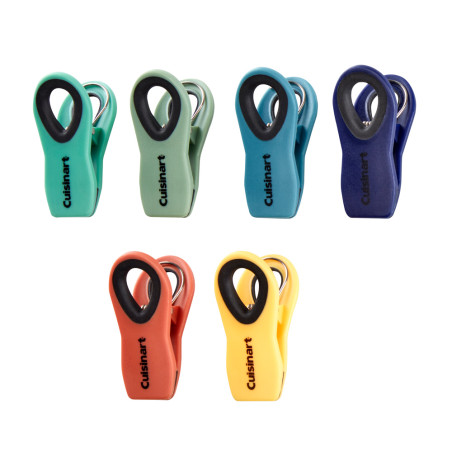 Kit de Clipes Culinários Cuisinart CTG-00-6C CHIP - 6 Peças