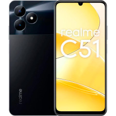 Smartphone realme C51 Dual SIM 4GB+128GB 6.74″ OS 13 Carbon Black