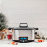 Panela Elétrica Cuisinart MSC-600 Multifuncional 3×1 5.6L Inox 110V