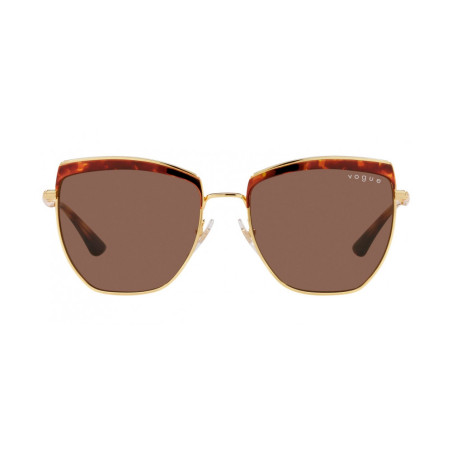 Óculos Feminino Vogue VO4234S *507873 #54 Cat Eye Marrom