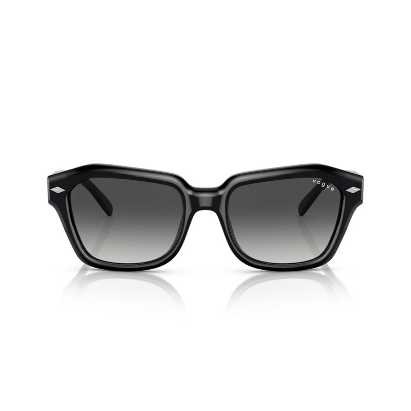 Óculos Feminino Vogue VO5444S *W44/8G #52 Retangular Black