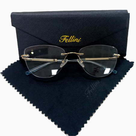Óculos Fellini OLD5006 C6 58 - Dourado