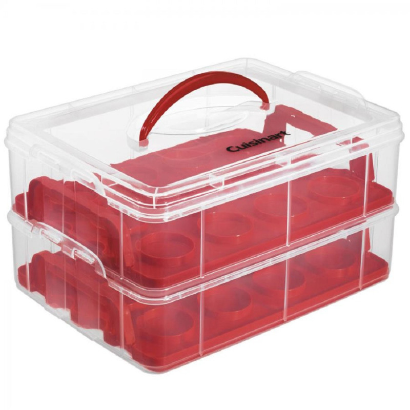 Caixa para 24 Cupcake Cuisinart CTG-00-CCCR Transparente