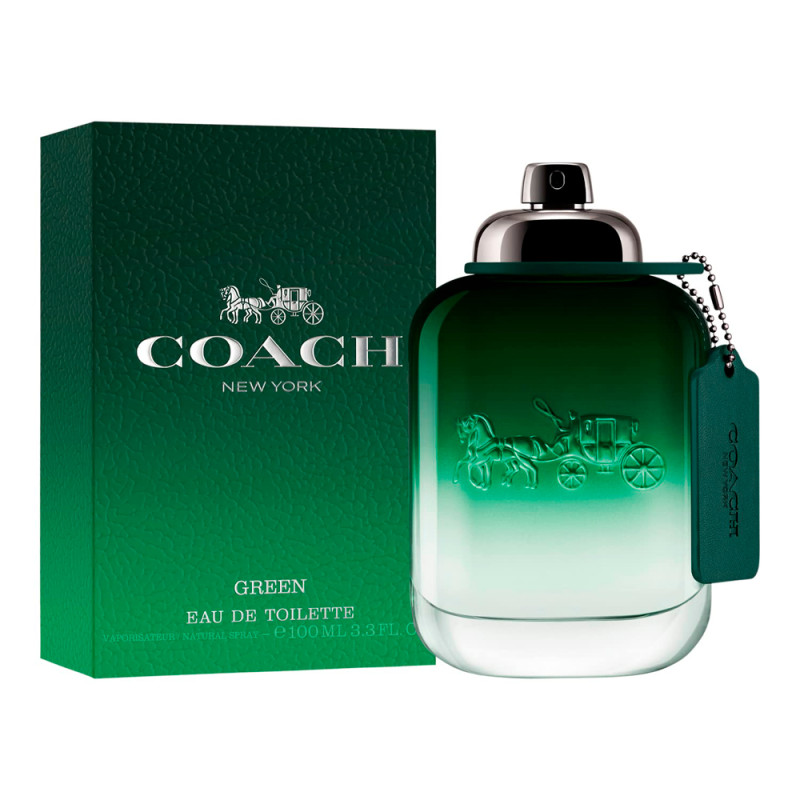 Coach Green Eau de Toilette for Men - 100ML Fresh Woody