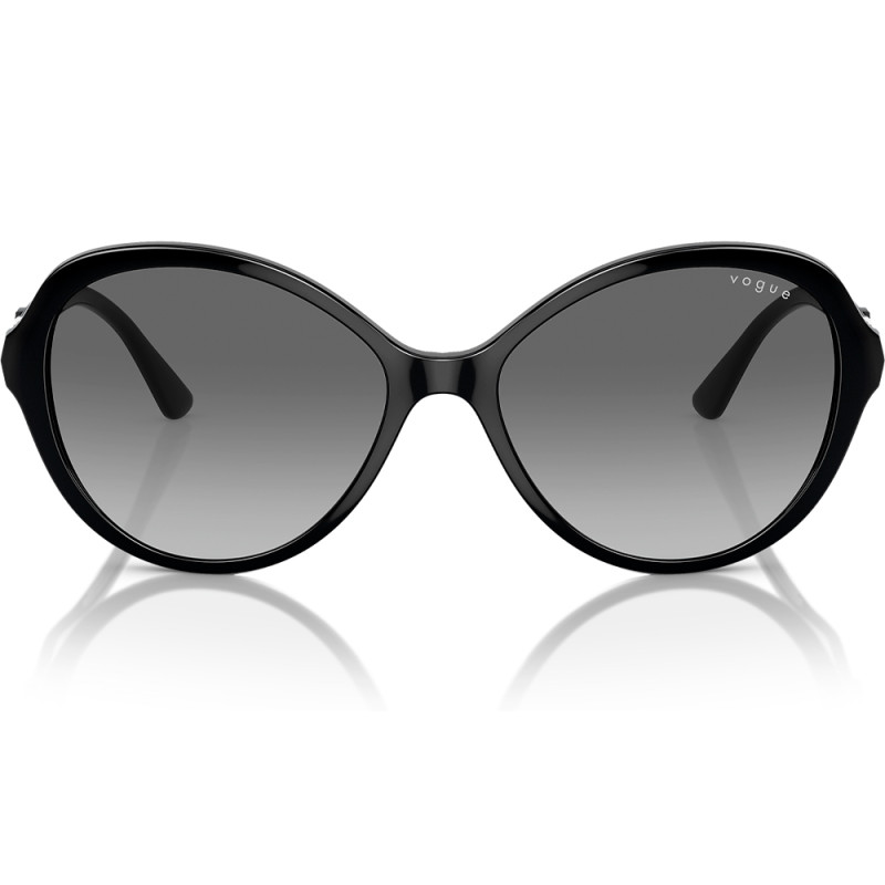 Óculos Vogue Feminino Butterfly Black VO5475SB W44/11 57 - Preto