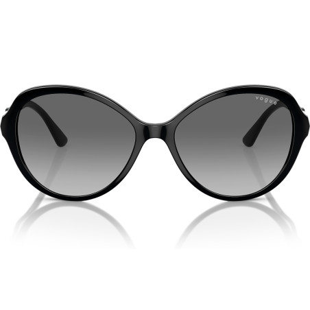Óculos Vogue Feminino Butterfly Black VO5475SB W44/11 57 - Preto