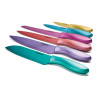 Jogo de Facas Cuisinart C77-12PRL Perolas Com Proteções de Lâmina Coloridas - 12 Peças