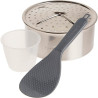 Panela Arrozeira Cuisinart CRC-400P1  4 Xícaras - Inox 110V