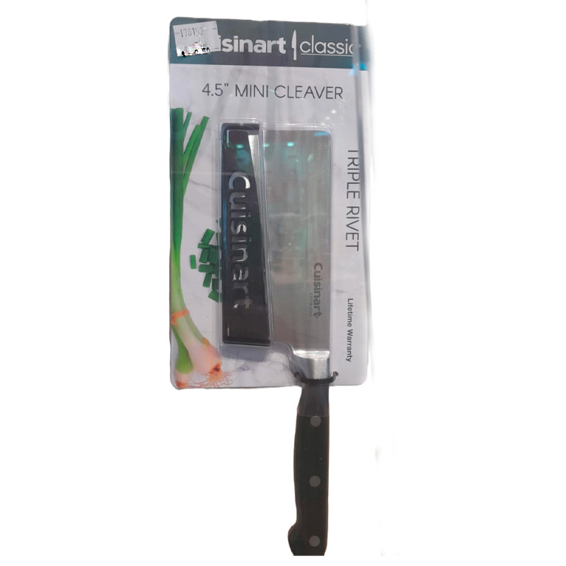 Faca Cuisinart C77TR-4CLV 4.5'' Cleaver Knife W/Guard Triple Rivet